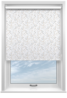 Laurel Leaves, Ginger - Roller Blind